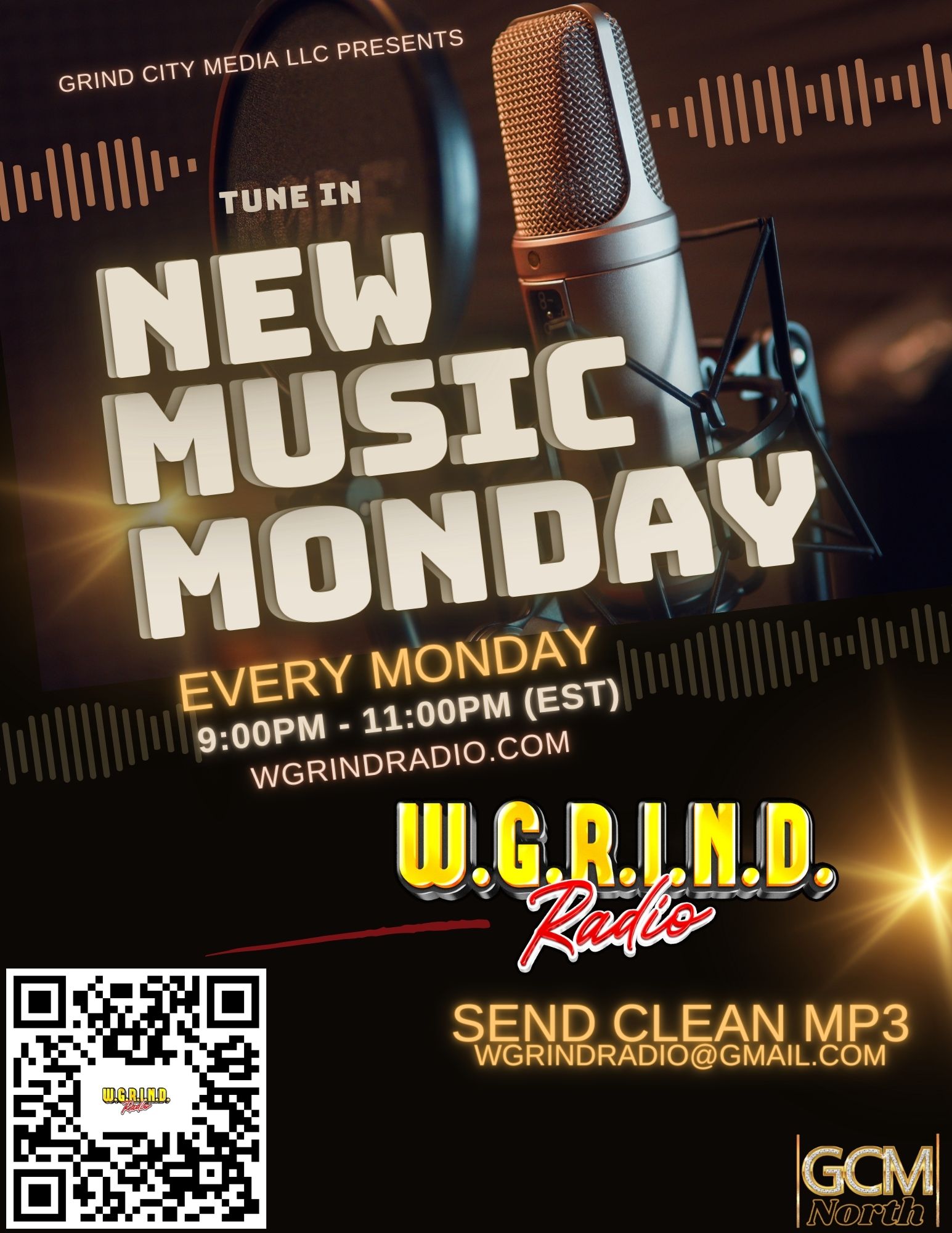 New Music Monday - Reppin Pa
 Monday 8-11pm